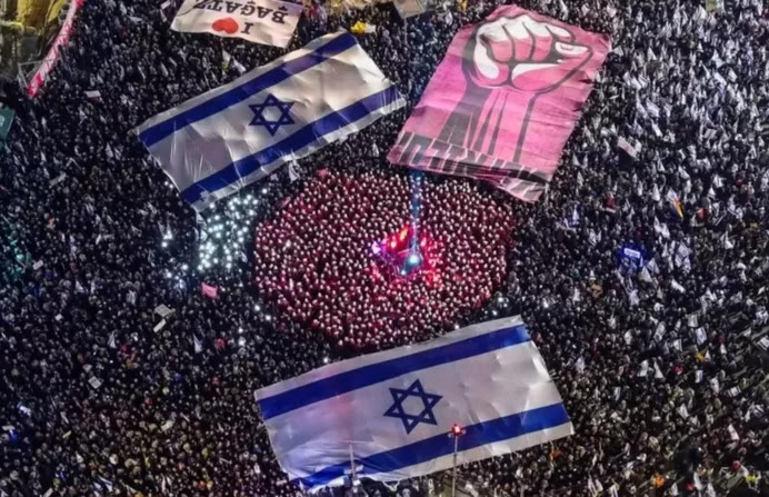 Israel tem dia de protesto histórico pró-democracia