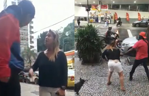 Moradora da Zona Sul do RJ que agrediu entregadores negros já tinha passagens pela polícia