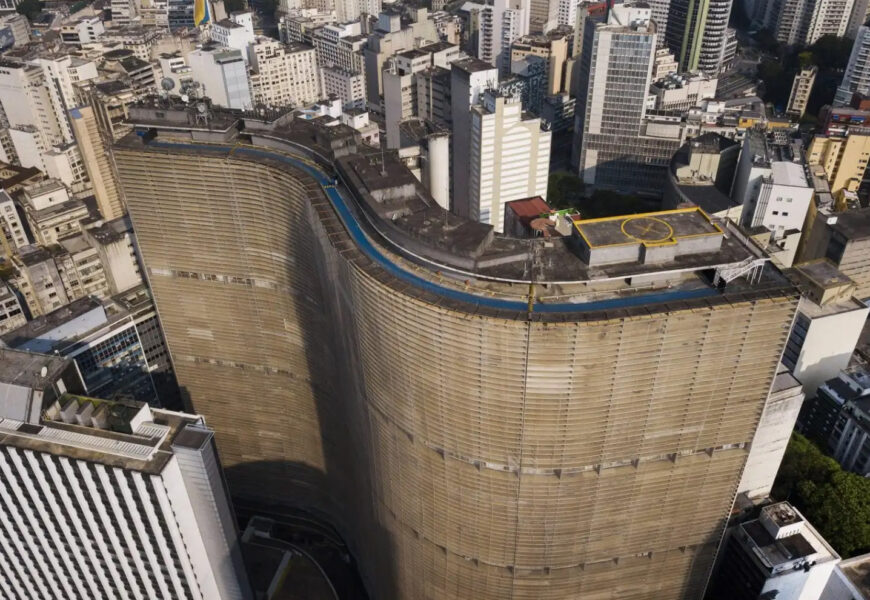 Copan, prédio no centro de São Paulo (Foto: Divulgação)