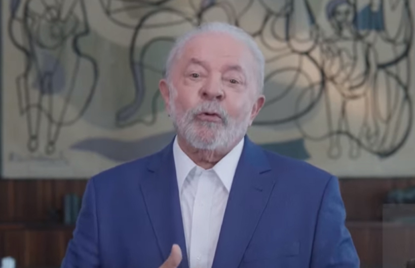 Lula anuncia novo salário mínimo em pronunciamento: 'Mau tempo ficou no passado' (Foto: Reprodução)