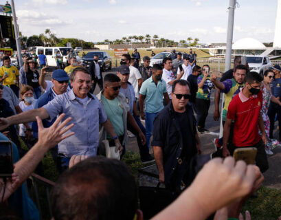 Bolsonaro pediu sigilo sobre teste de Covid-19 feito após se aglomerar com aliados durante a pandemia (Foto: Pedro Ladeira/Folhapress)