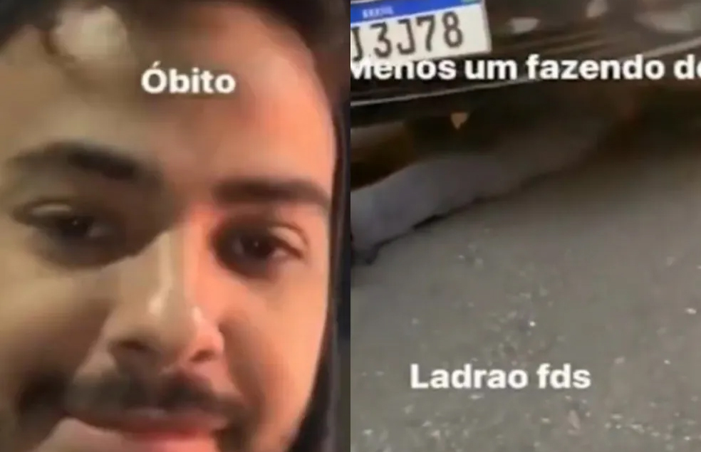 Motorista se gaba de atropelamento nas redes: ‘Menos um fazendo o L’; polícia investiga o caso