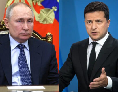 Rússia acusa Ucrânia de tentar matar Putin com ataque de drones; Zelensky nega (Fotos: Divulgação e Sputnik/Alexei Babushkin/Kremlin via REUTERS)