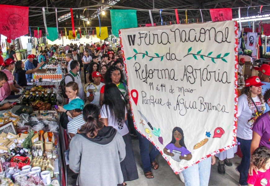 Feira do MST em SP tem Haddad como modelo, presença de Alckmin e zoação com bolsonaristas (Foto: Divulgação/MST)